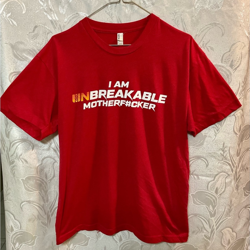 Unbreakable Red T-Shirt by Upcycle